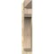Ekena Millwork Legacy Arts & Crafts Rough Sawn Outlooker, Douglas Fir, 6"W x 22"D x 30"H OUT06X22X30LEC03RDF - alternate 4